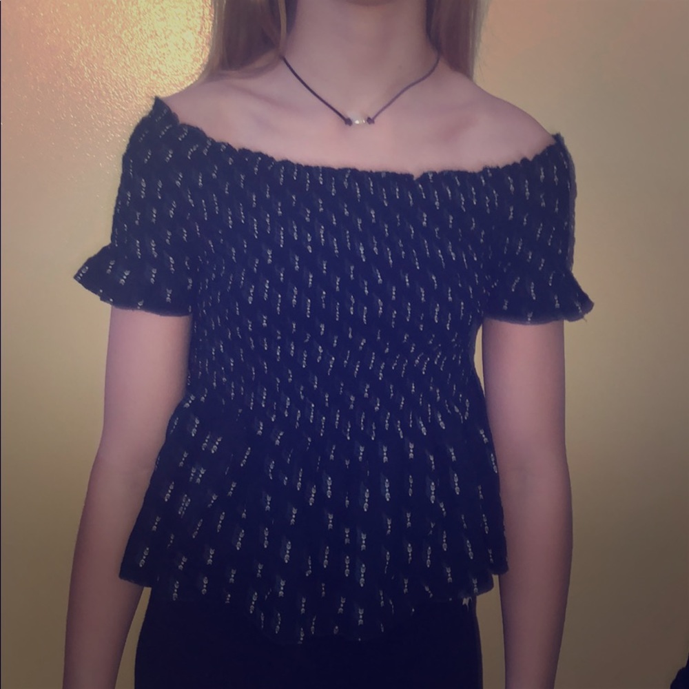 Feathered Print Shirt